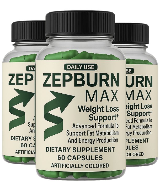 ZepBurn Max - 3 Bottles (60 Capsules Each)